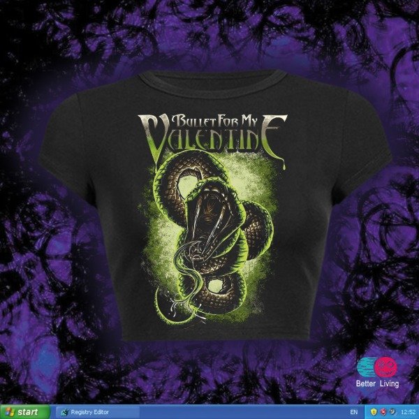 Producto - Snake BFMV - baby tee