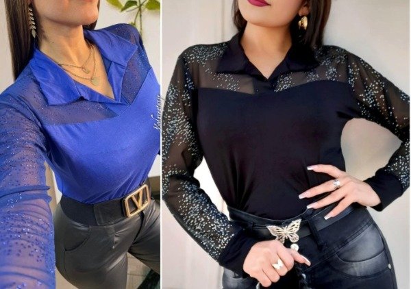 Producto - Línea Lumi !! Camiseta chomba con brillo
