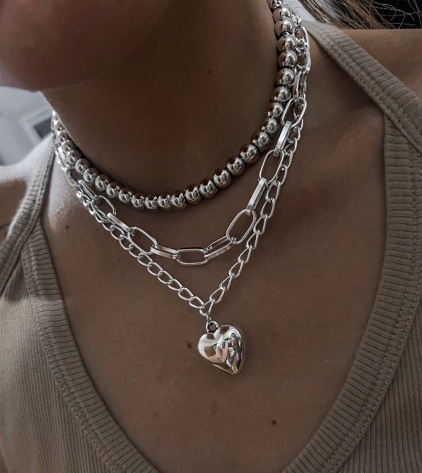 Producto - Collar triple loved