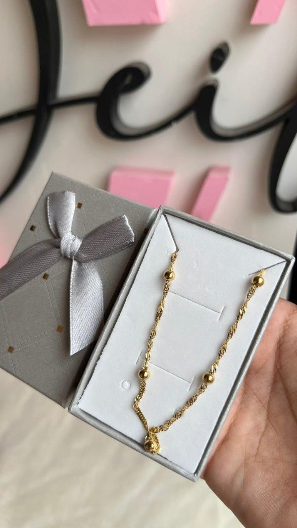 Producto - Cadena esencia gold espiga c/caja