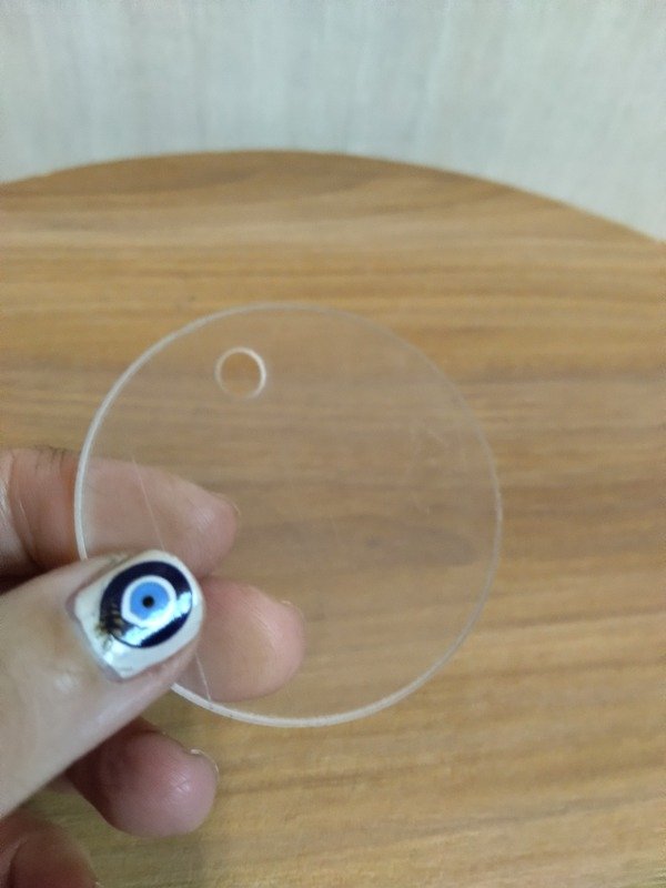 Producto - Círculo Acrílico 5cm x3mm x10 unid