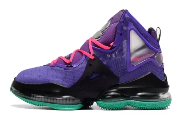 Producto - Nike LeBron 19 Purple Teal