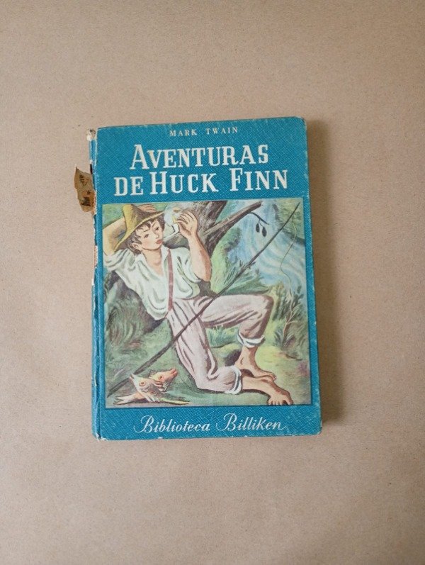 Producto - Aventuras de Huck Finn - Mark Twain - Atlántida Billiken 1962 - Tapa dura