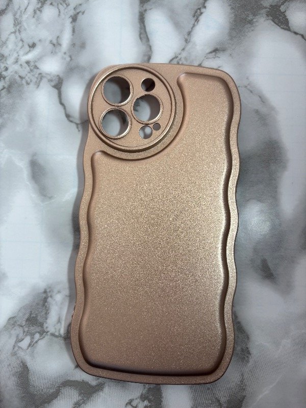 Producto - Case ondulada dorada Samsung A25