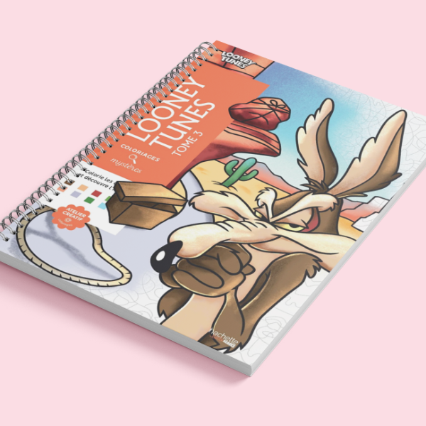 Producto - Looney Tunes tomo 3 - Colorea y Descubre