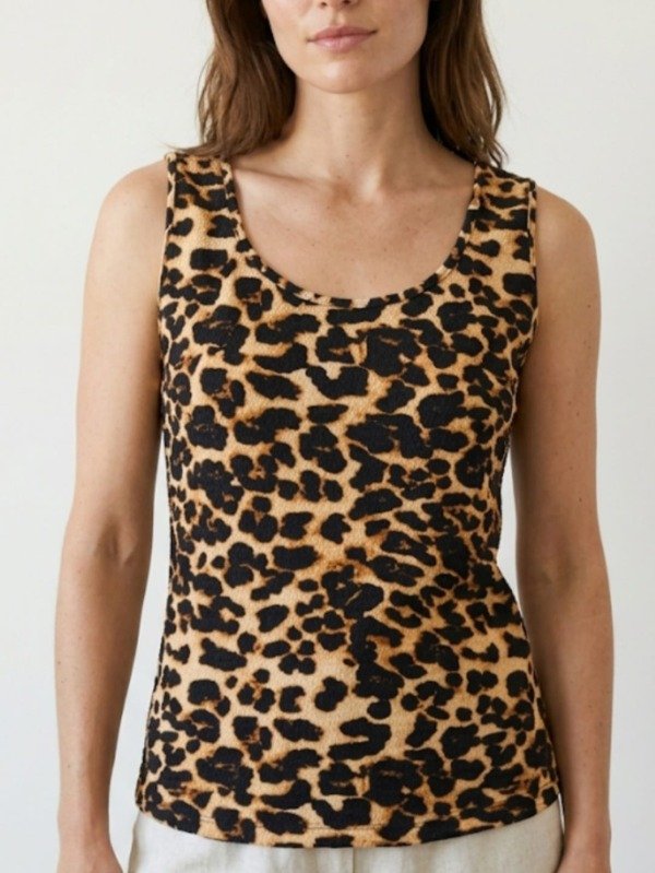 Producto - Musculosa Ajustada Hawaii Print (Art. 5962)