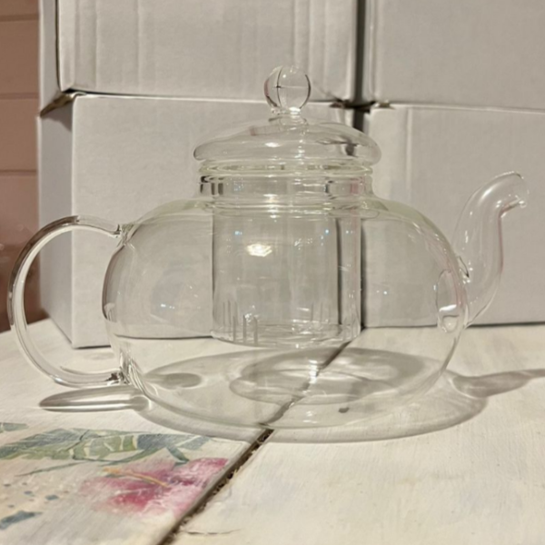 Producto - Tetera de vidrio con infusor de vidrio - 800ml