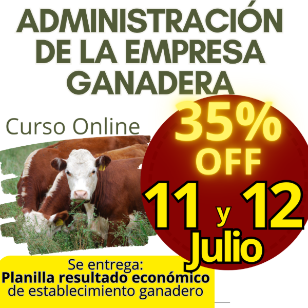 Producto - Curso online Administración de la Empresa Ganadera