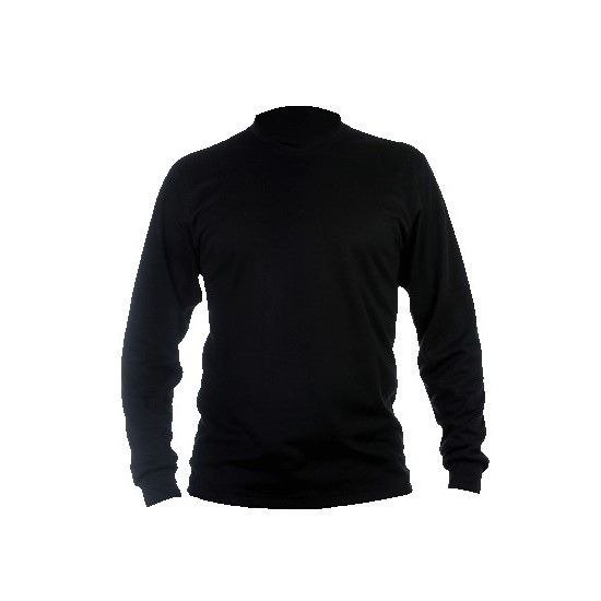 Producto - Camiseta Polera térmica niños negra - COD 415