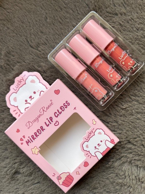 Producto - Labiales x3 box teddy