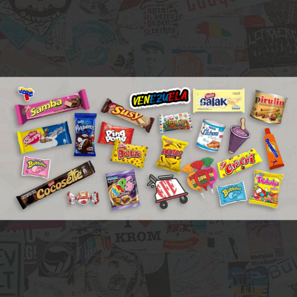 Producto - Stickers de dulces venezolanos - 1