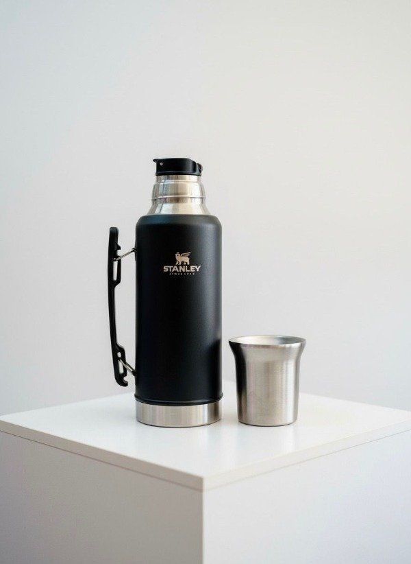 Producto - TERMO MATE SYSTEM NEGRO 1.2L