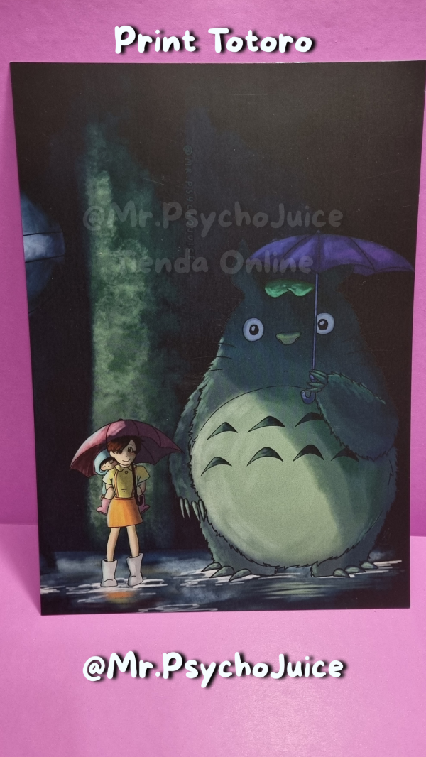 Producto - Print - Mi vecino Totoro