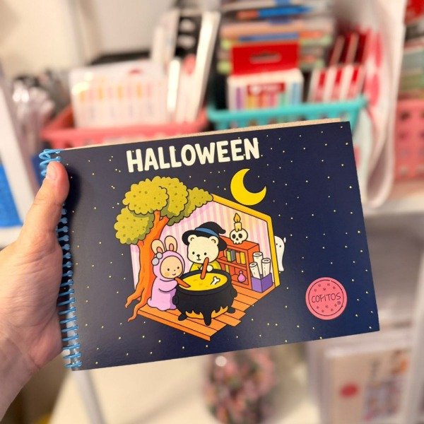 Producto - Libro para pintar Halloween