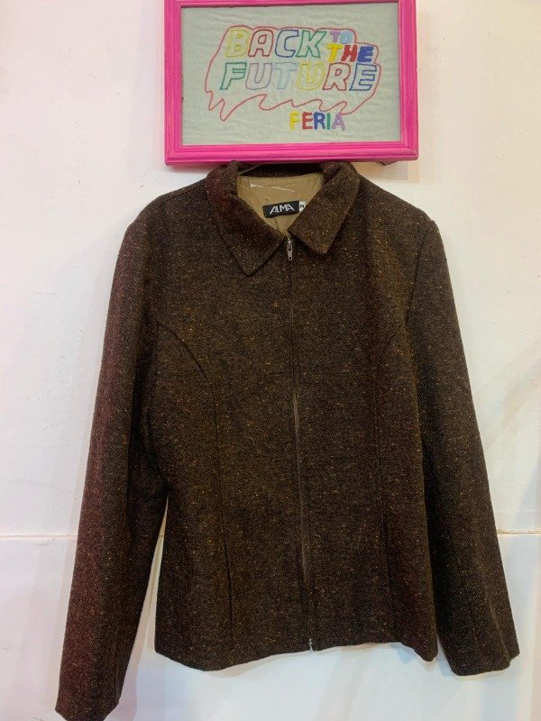 Producto - CAMPERA VINTAGE CON CIERRE
