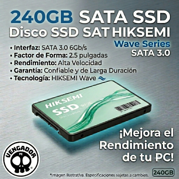 Producto - Disco SSD HIKSEMI 240Gb Wave SATA