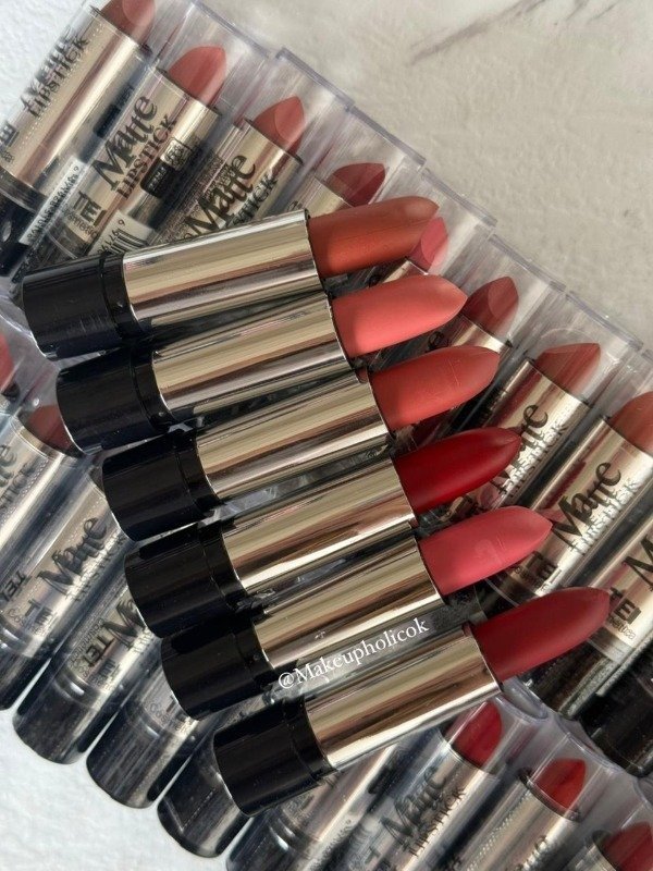 Producto - LABIAL EN BARRA MATTE LIPSTICK BLACK - TEI