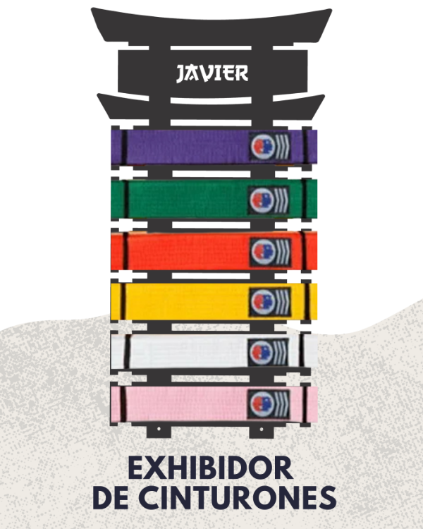 Producto - Exhibidor de cinturones
