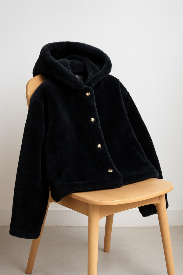 Producto - Campera peluche moka