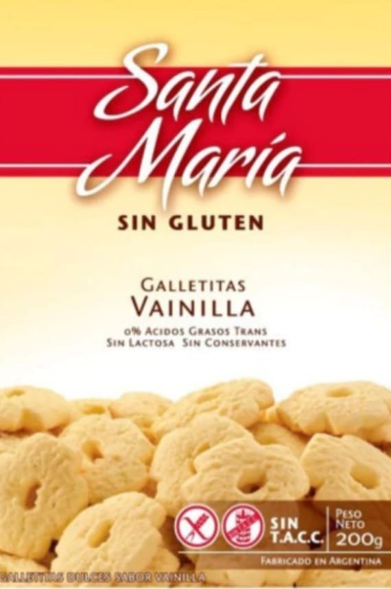 Producto - GALLETITAS DE VAINILLA SANTA MARIA