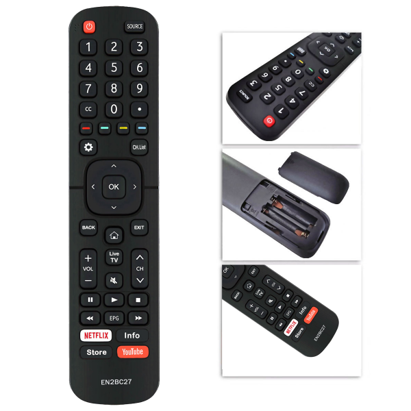 Producto - Control Remoto EN2BC27 Para Smart Tv Top House Hisense Philco - 2
