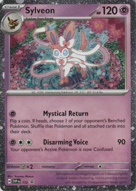 Producto - Sylveon (SVP172) [Scarlet and Violet: Black Star Promos] Holo Cosmos