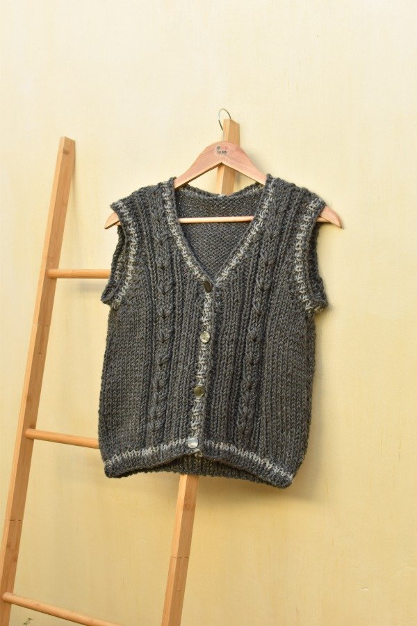 Producto - Chaleco Años - Gris Plomo - 0