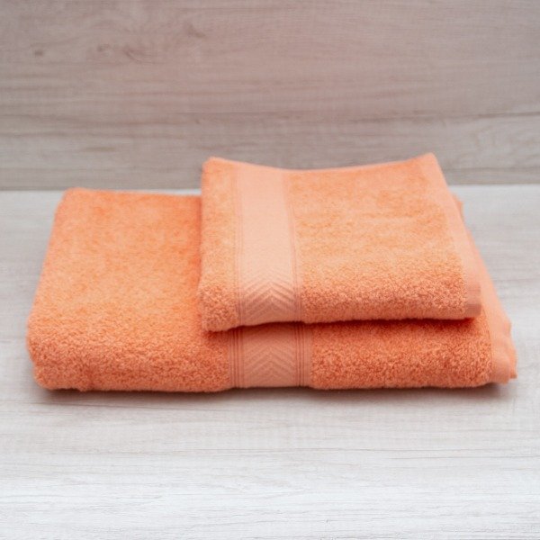 Producto - Juego toalla/toallón Liviano Coral