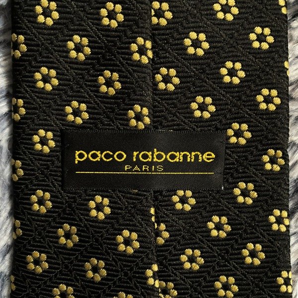 Producto - Paco Rabanne 90s Italian fabric flowers tie.