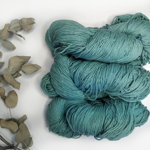 Producto - Algodón Cotton 8/6 Premium x 150 gr VERDE MAR MEDIANO