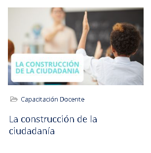 Producto - Construcción de la ciudadanía