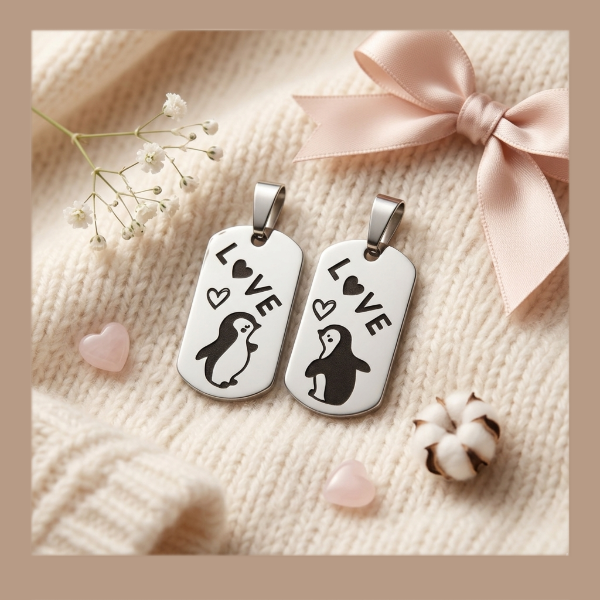 Producto - Medallas Para compartir Love - Acero Quirúrgico