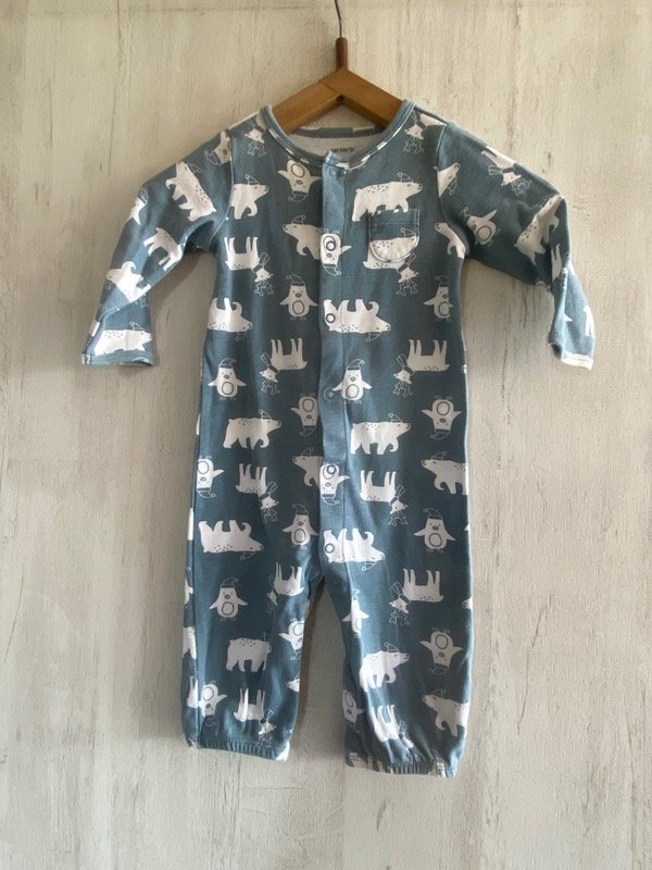 Producto - Enterito Carters Algodón botoncitos/9 meses/