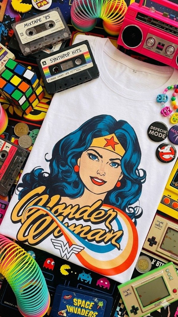 Producto - Remera Mujer Maravilla