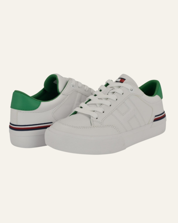 Producto - Zapatillas Tommy Hilfiger Blancas y Verdes