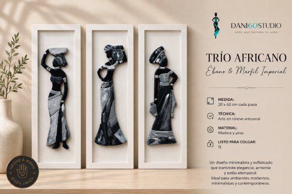 Producto - Trio African Ebano Marfil Especial
