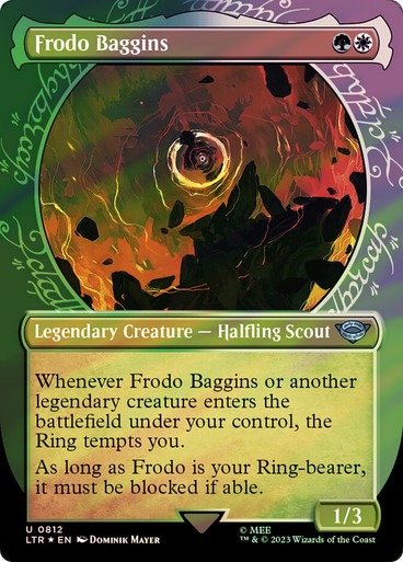Producto - Frodo Baggins (#812) (Showcase Foil)