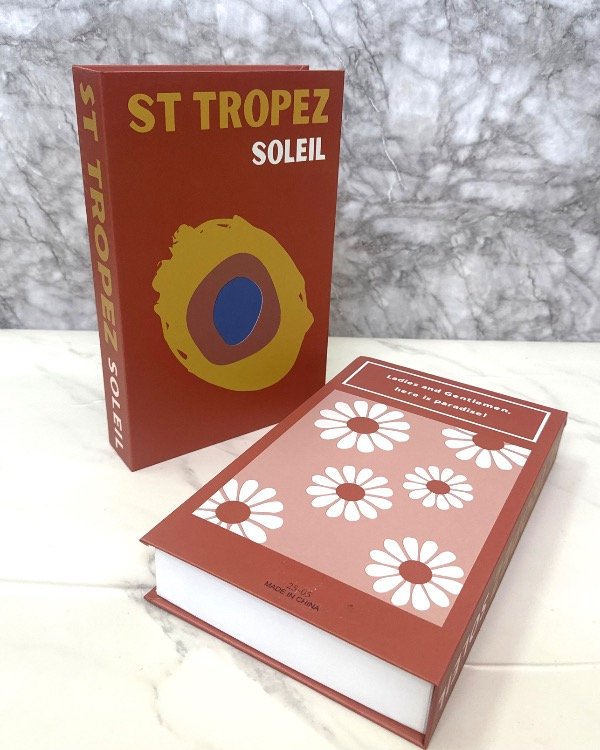 Producto - CAJA LIBRO ST TROPEZ