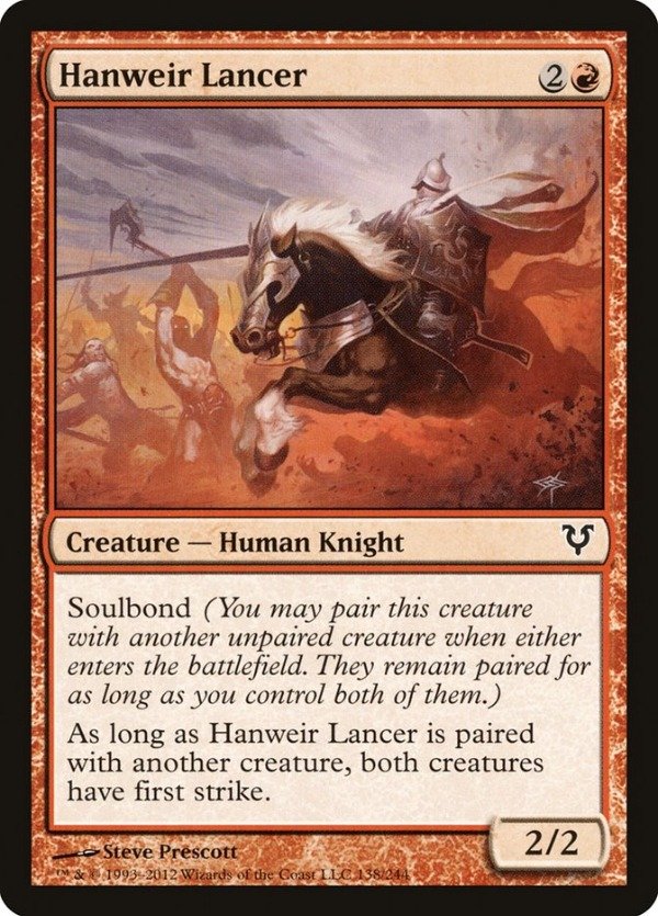Producto - Hanweir Lancer  Avacyn Restored