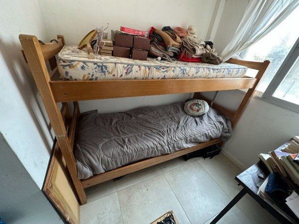 Producto - CAMA CUCHETA DE PINO CON ESCALERITA #11908