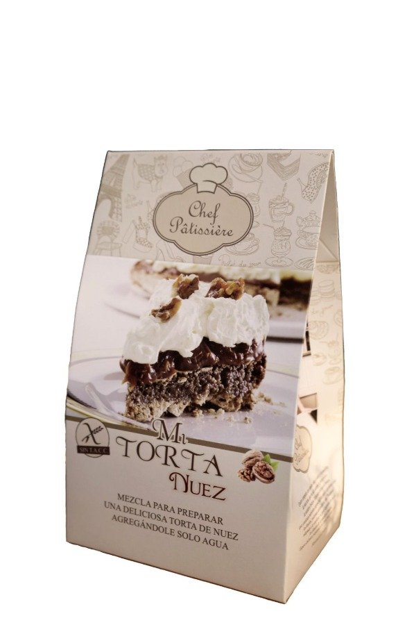 Producto - Mi Torta Nuez SIN TACC x 450grs CHEF PATISSIERE