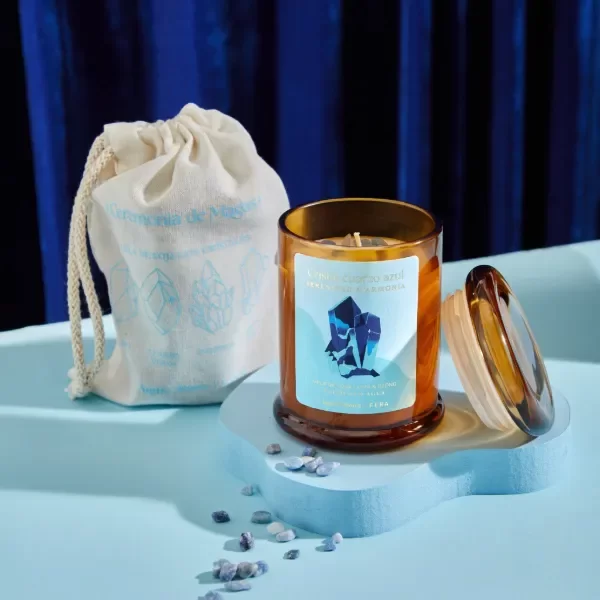 Producto - Vela Cuarzo azul - Lima y ozono - 1
