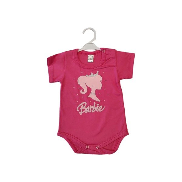 Producto - Body Bebe Barbie Manga Corta Algodón Premium (BARBIEBBBMC1)