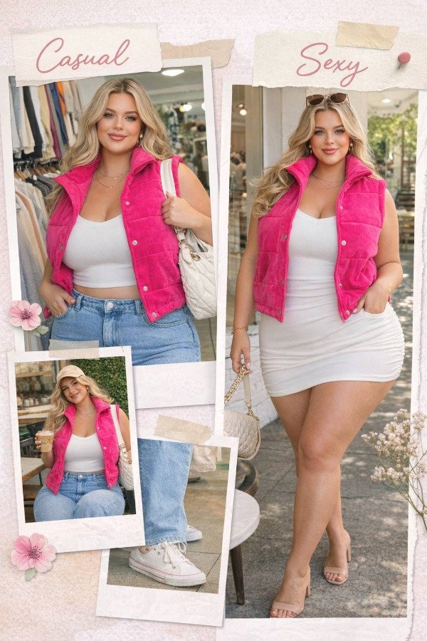 Producto - LINEA SASHA Chaleco SULE Talles Especiales