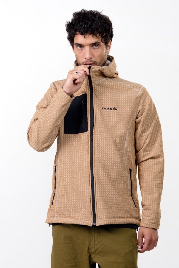 Producto - CAMPERA ALPES GRID FLEECE HOMBRE DUKE