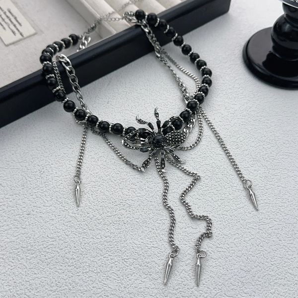 Producto - Collar spider perlado