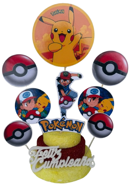 Producto - Adorno Base Telgopor Pokemon x1