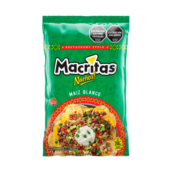 Producto - Nachos Redondos Maiz Blanco - Macritas