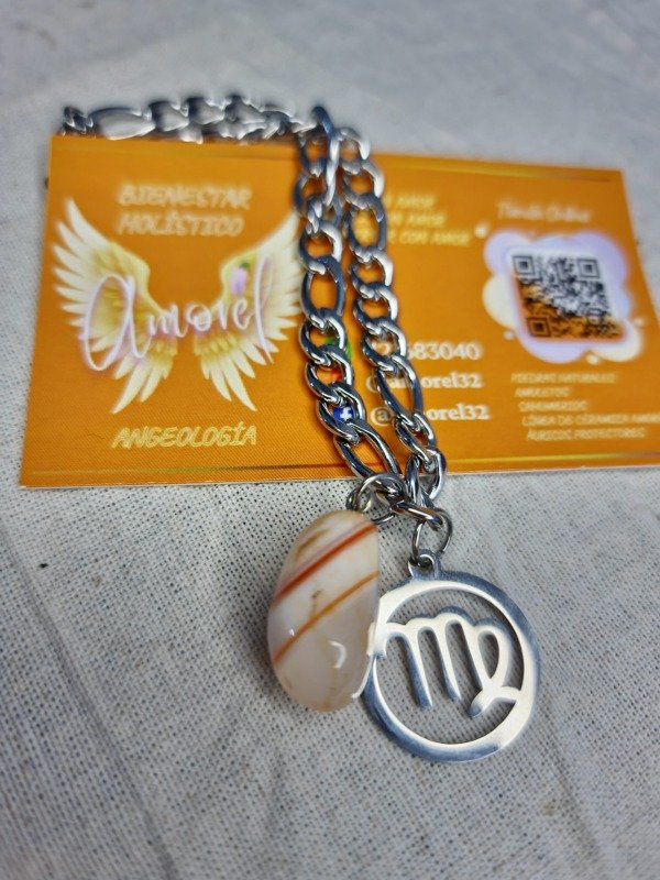 Producto - Pulsera Virgo Cornalina