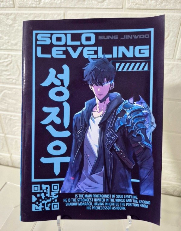 Producto - Cuaderno Solo Leveling 20 hojas - A5  21cm x 15 cm con diseños